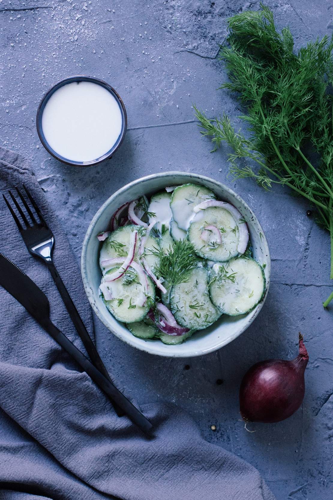 R241 Veganer Gurkensalat