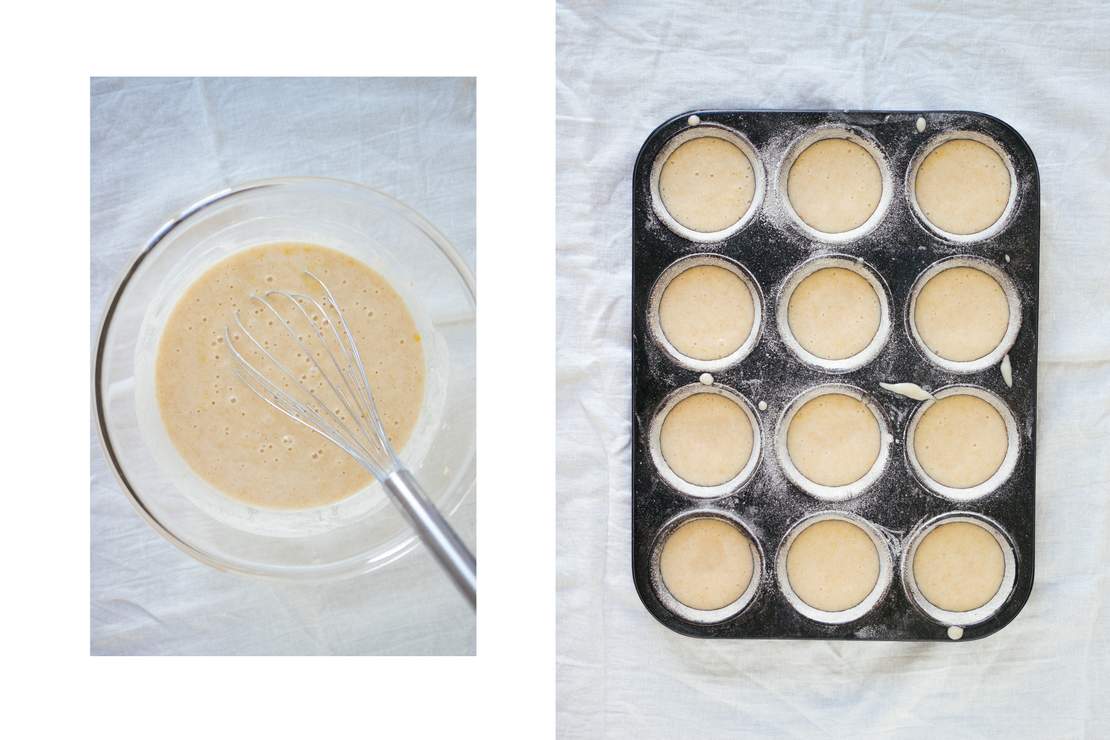 R407 Vegane Zitronen-Cupcakes mit weißer Schokolade