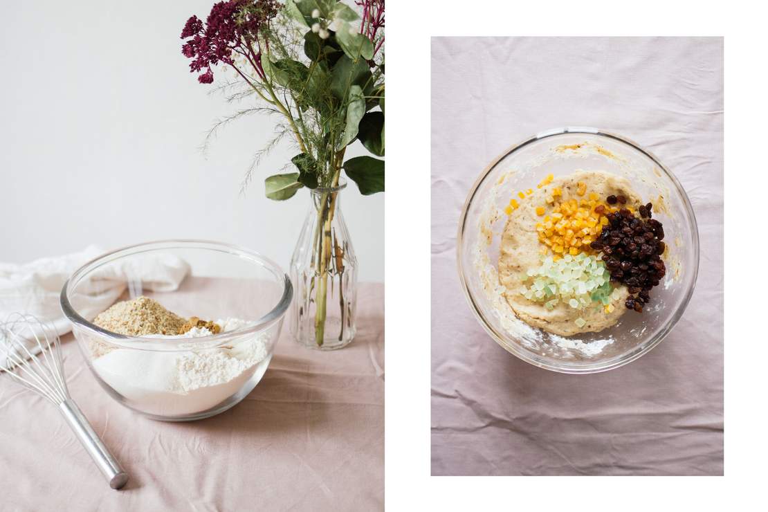 R325 Vegan Christmas stollen