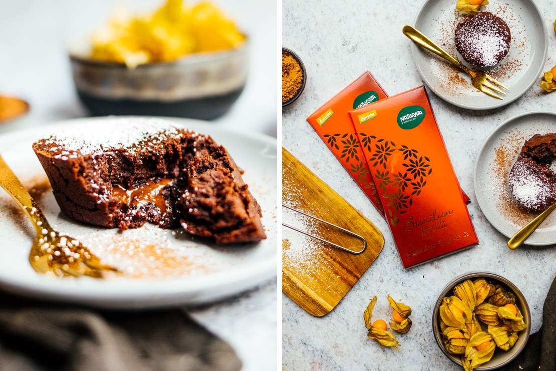 R630 Vegan Lava Cakes