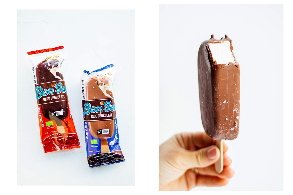 A114 Store-bought vegan ice creams