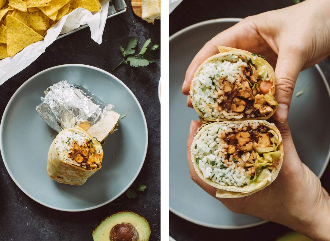 R260 Vegan burrito