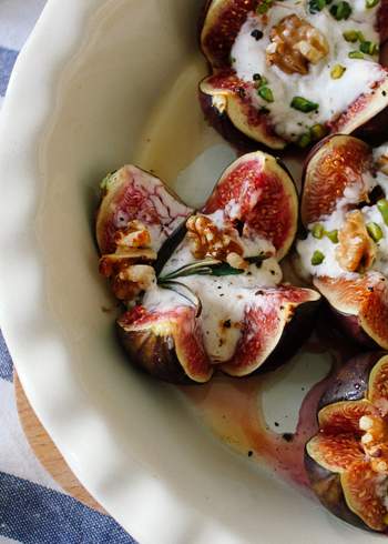 Baked figs