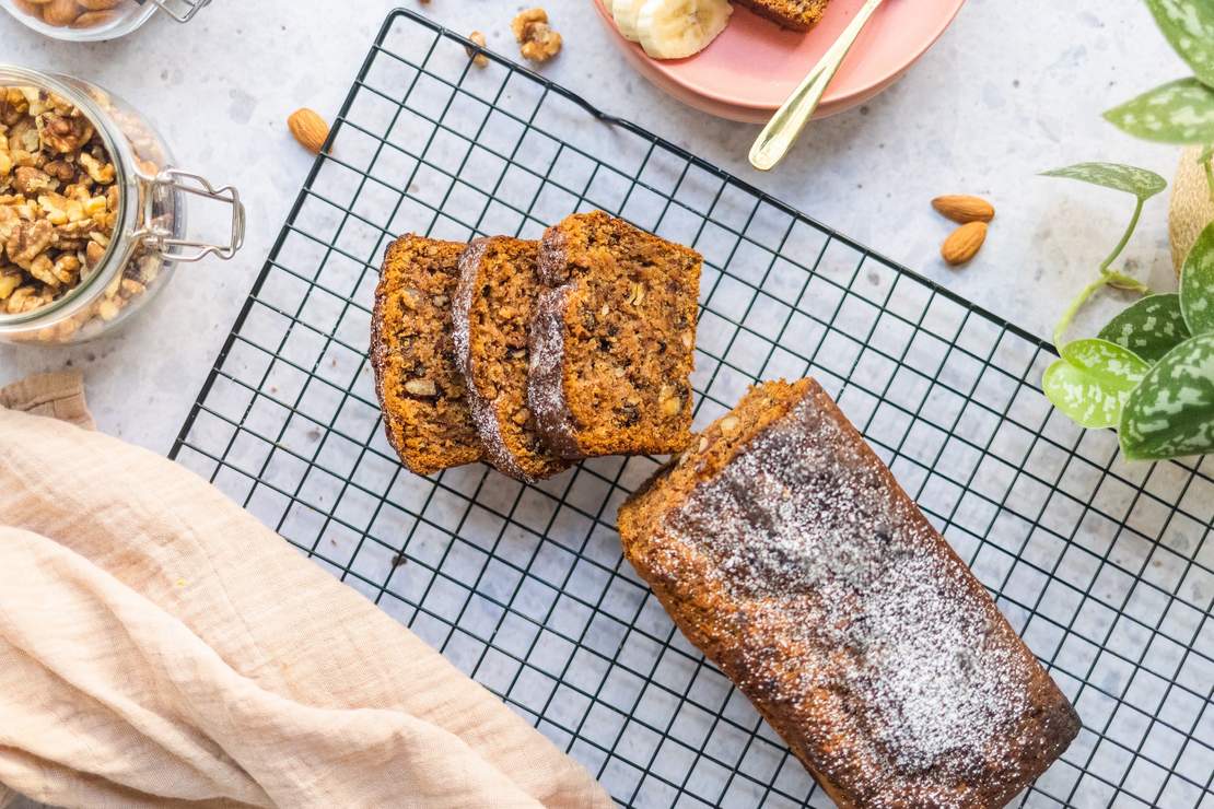 R97 Veganes Chai-Bananenbrot
