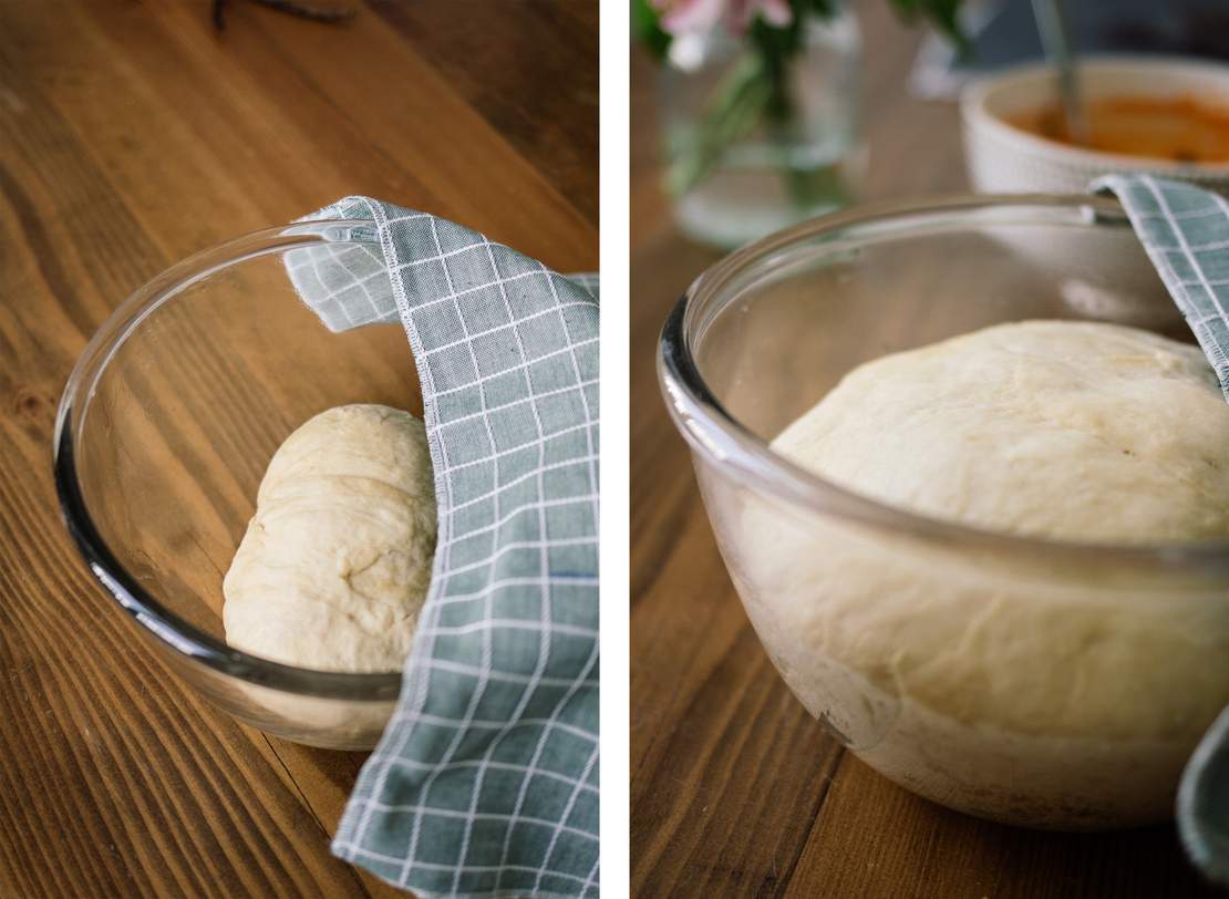 R261 Pull Apart Bread with ajvar butter