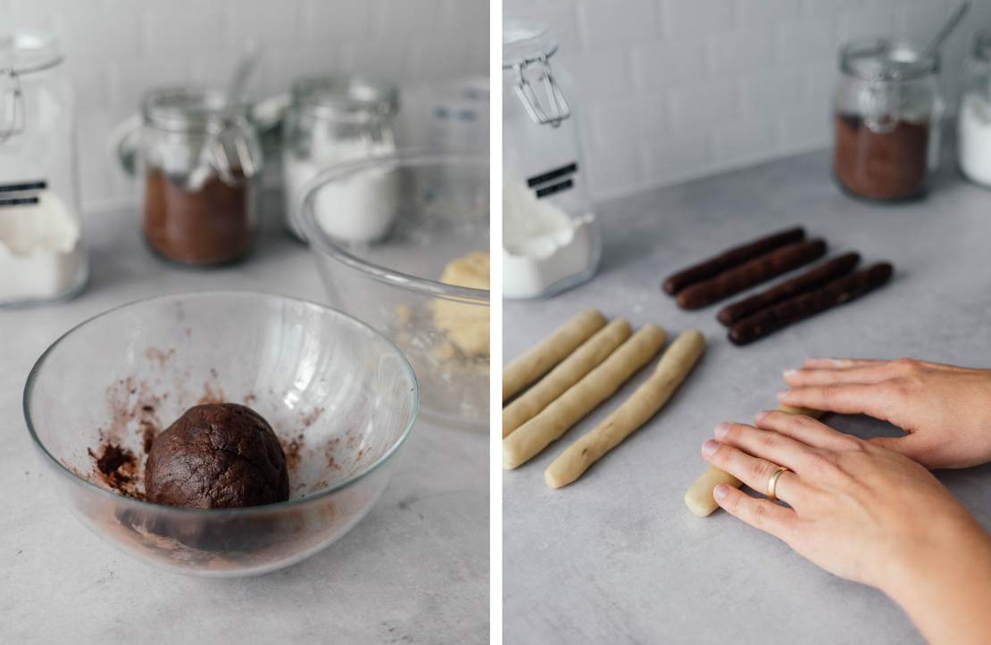 R224 Vegan Black & White Cookies