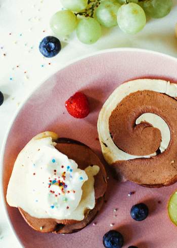 Backen mit Kindern: Vegane Zauberpfannkuchen