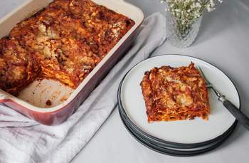 Vegan Lasagna with Béchamel Sauce